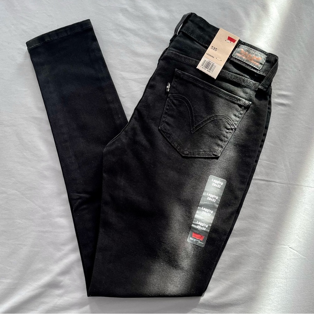 Levi’s 535 Jeans | Legging, Super-Stretch, Black